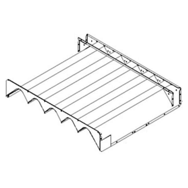 Aftermarket Auger Trough Fits CaseIH Combine Models 1480 1482 1680 2188 2377 2588 191645C6 - main
